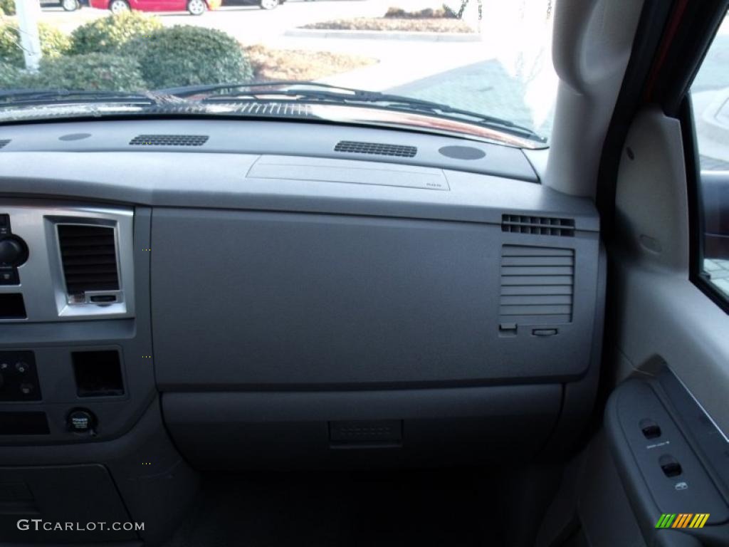 2007 Ram 3500 SLT Quad Cab Dually - Flame Red / Medium Slate Gray photo #24