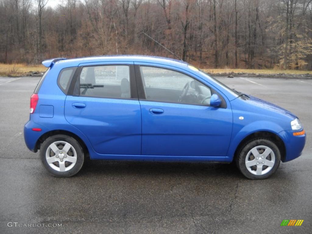 Bright Blue Metallic Chevrolet Aveo