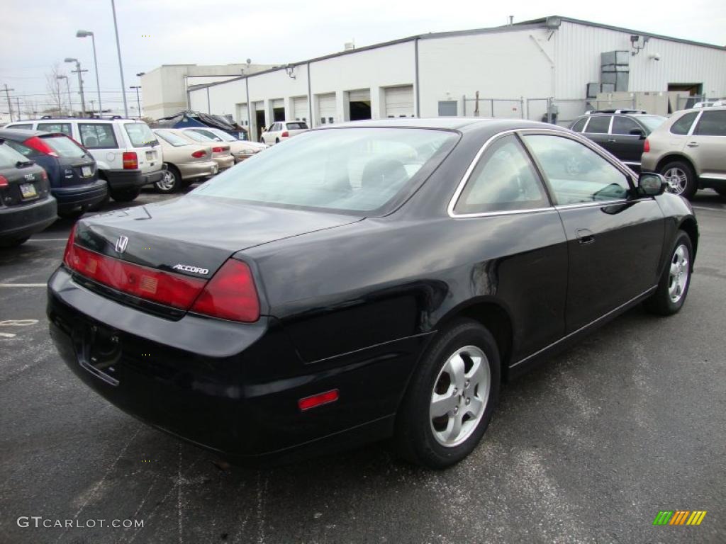 2002 Accord EX Coupe - Nighthawk Black Pearl / Charcoal photo #7