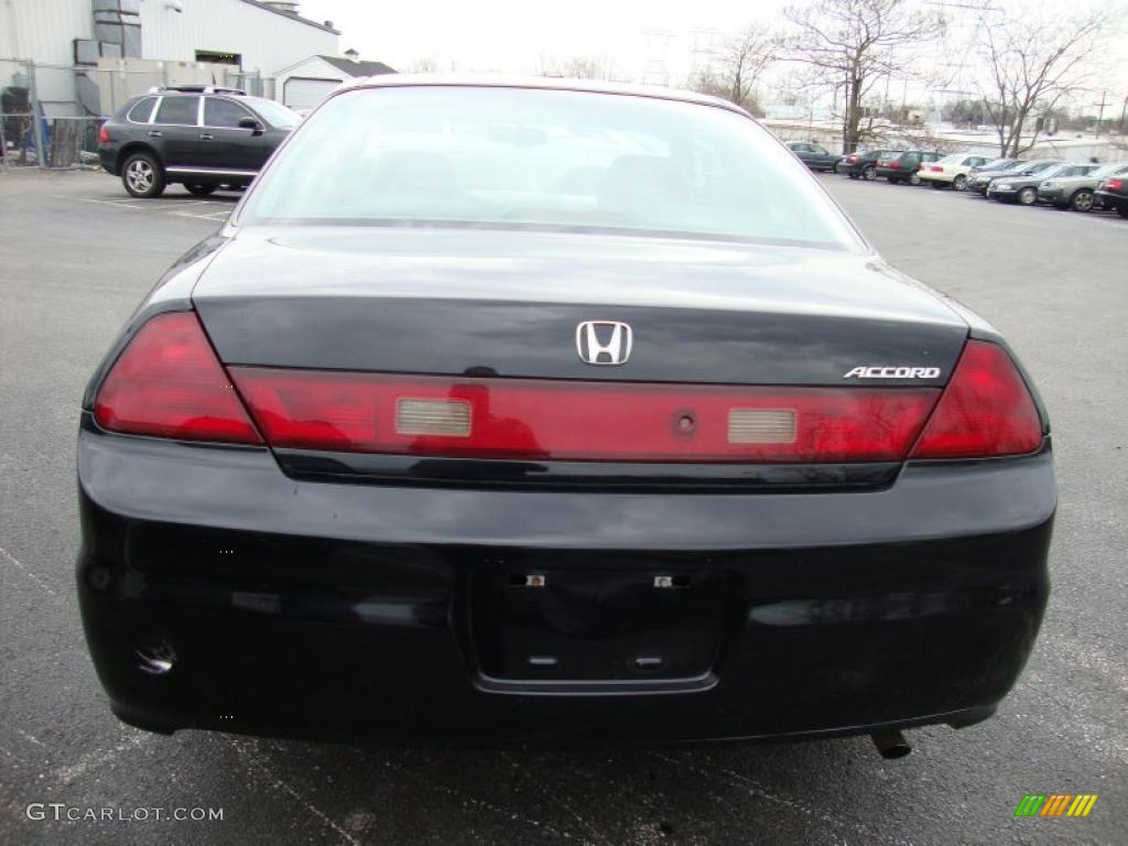 2002 Accord EX Coupe - Nighthawk Black Pearl / Charcoal photo #8