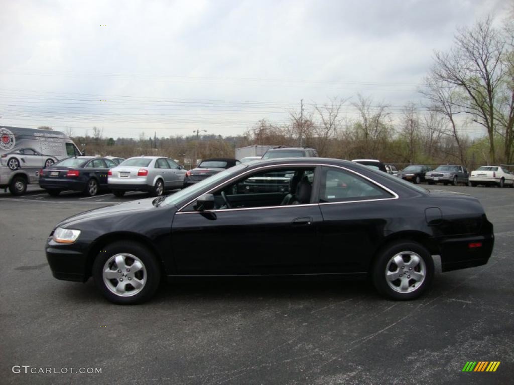 2002 Accord EX Coupe - Nighthawk Black Pearl / Charcoal photo #10