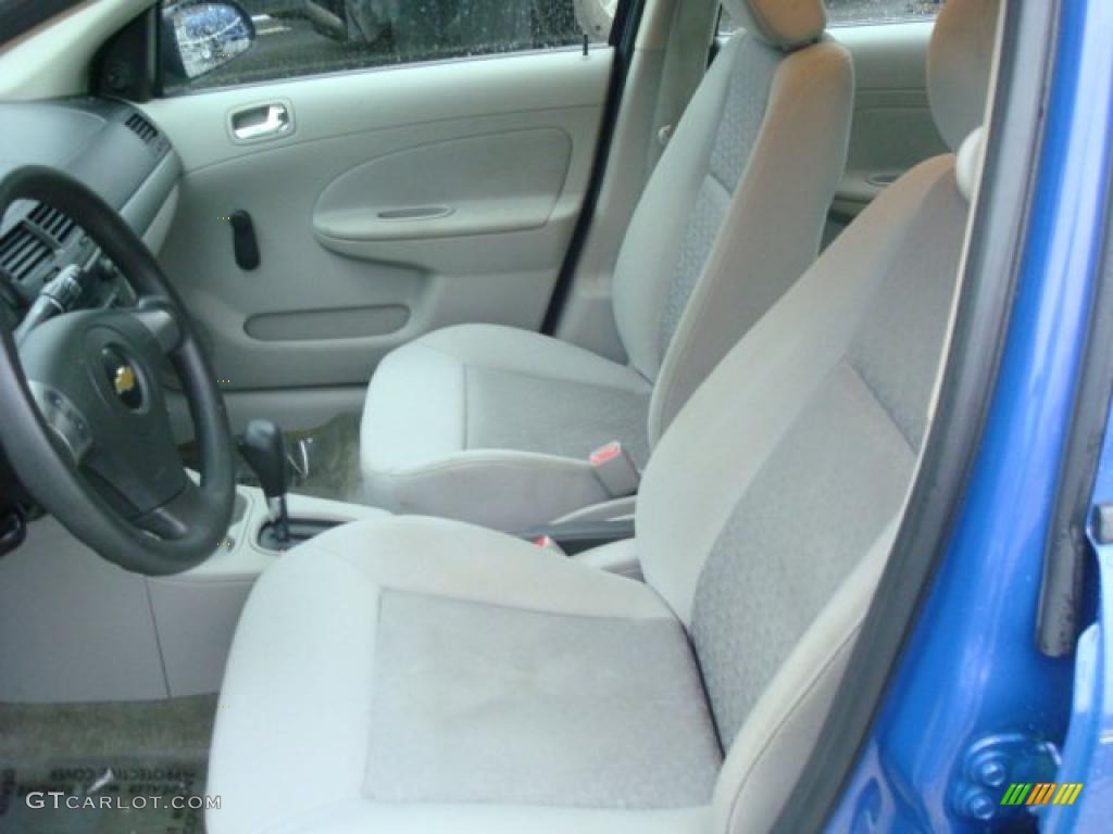 2008 Cobalt LS Sedan - Blue Flash Metallic / Gray photo #18