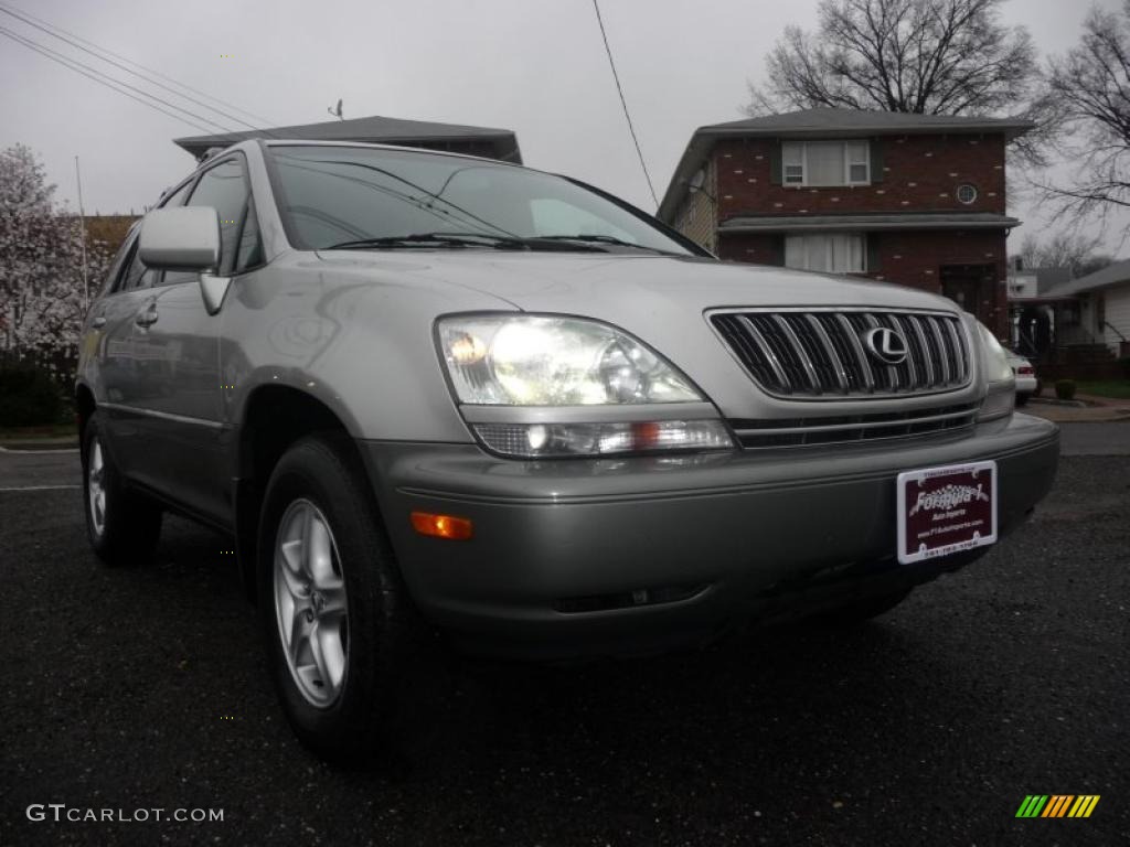 2001 RX 300 AWD - Millennium Silver Metallic / Black photo #13