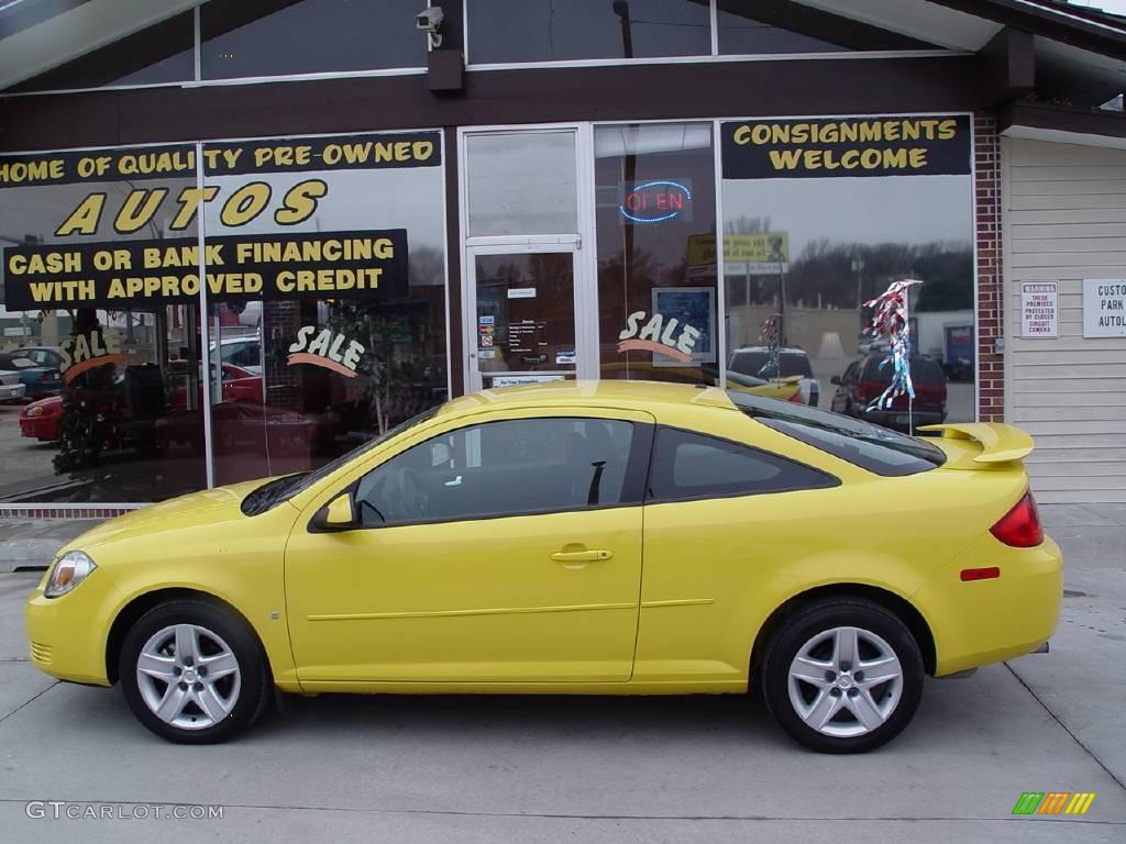 2008 Competition Yellow Pontiac G5 2747015 Gtcarlot Com