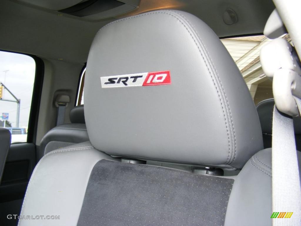2006 Ram 1500 SRT-10 Quad Cab - Mineral Gray Metallic / Medium Slate Gray photo #28