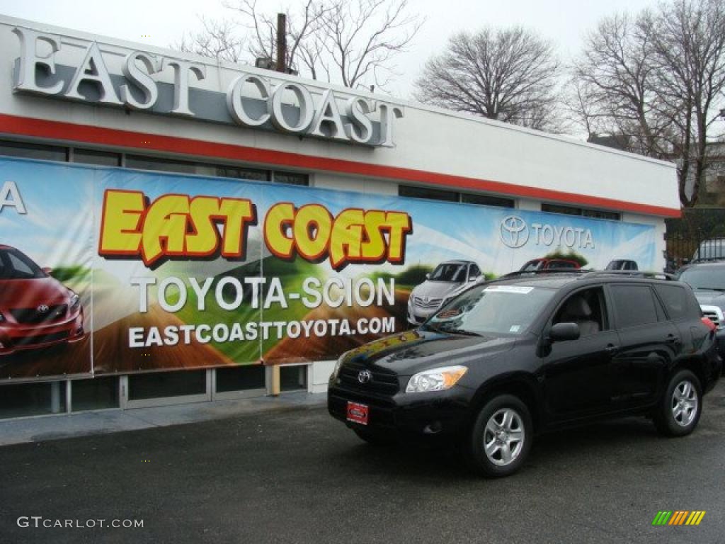 2007 RAV4 4WD - Black / Ash Gray photo #1