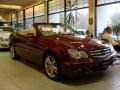 2008 Storm Red Metallic Mercedes-Benz CLK 350 Cabriolet  photo #1