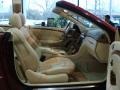 2008 Storm Red Metallic Mercedes-Benz CLK 350 Cabriolet  photo #8