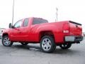 2010 Fire Red GMC Sierra 1500 SLT Extended Cab  photo #5