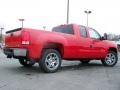 2010 Fire Red GMC Sierra 1500 SLT Extended Cab  photo #8