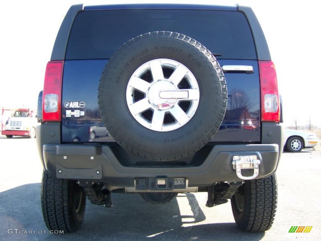 2009 H3  - All-Terrain Blue / Ebony/Pewter photo #7