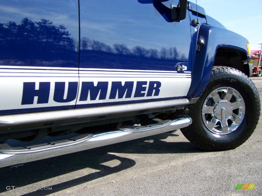 2009 H3  - All-Terrain Blue / Ebony/Pewter photo #10