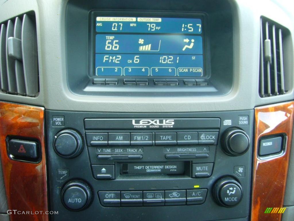 2000 RX 300 AWD - Burnished Gold Metallic / Ivory photo #18