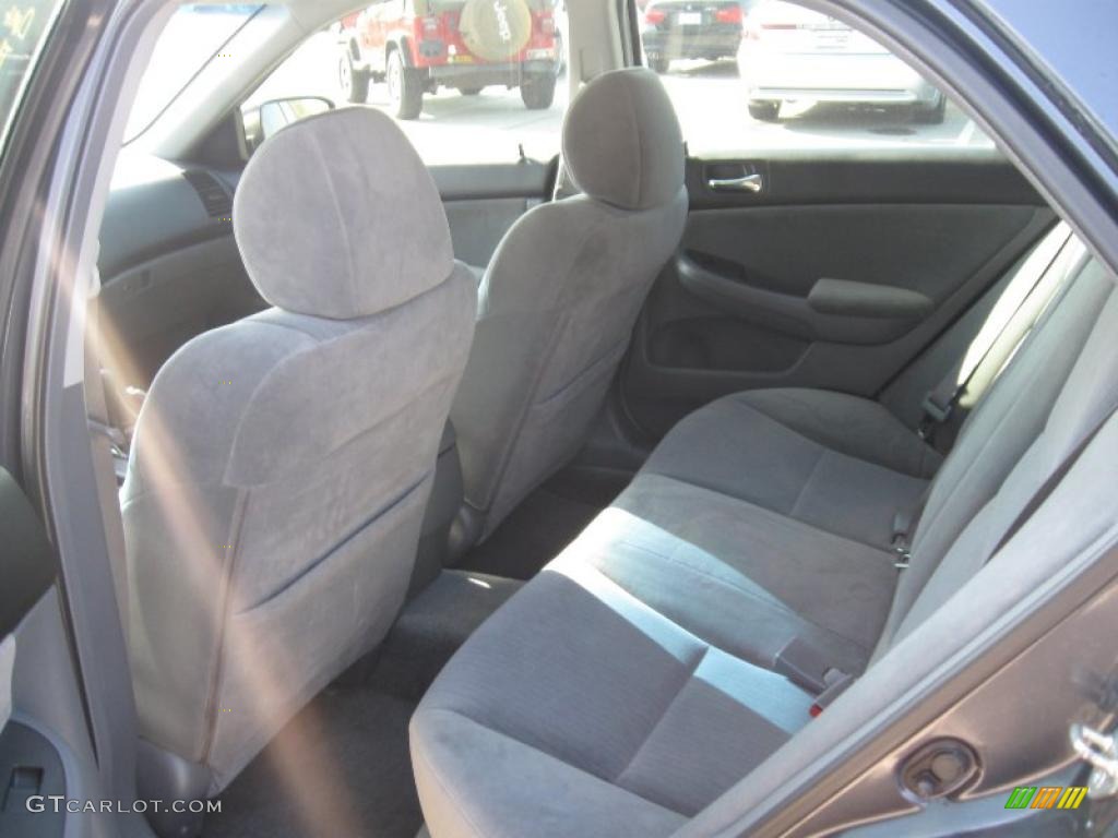 2004 Accord LX Sedan - Graphite Pearl / Gray photo #4