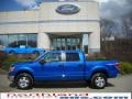 2010 Blue Flame Metallic Ford F150 XLT SuperCrew 4x4  photo #1