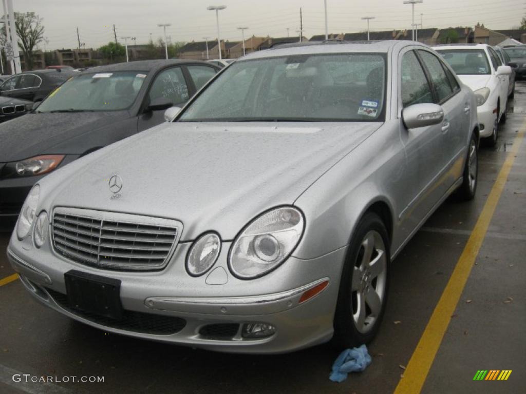 2006 E 500 Sedan - Iridium Silver Metallic / Ash photo #1