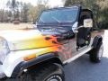 1983 Black/Flames Jeep CJ CJ8 Scrambler 4x4  photo #22