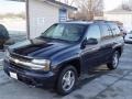 2008 Imperial Blue Metallic Chevrolet TrailBlazer LS 4x4  photo #3