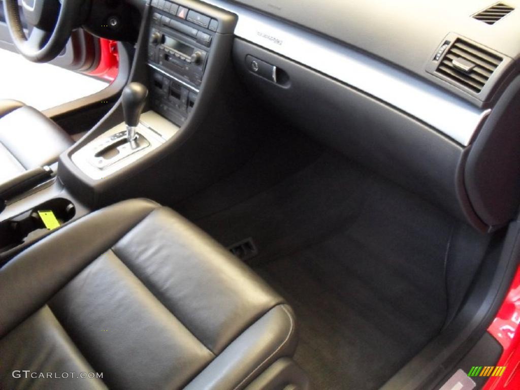 2005 A4 2.0T quattro Sedan - Brilliant Red / Ebony photo #17