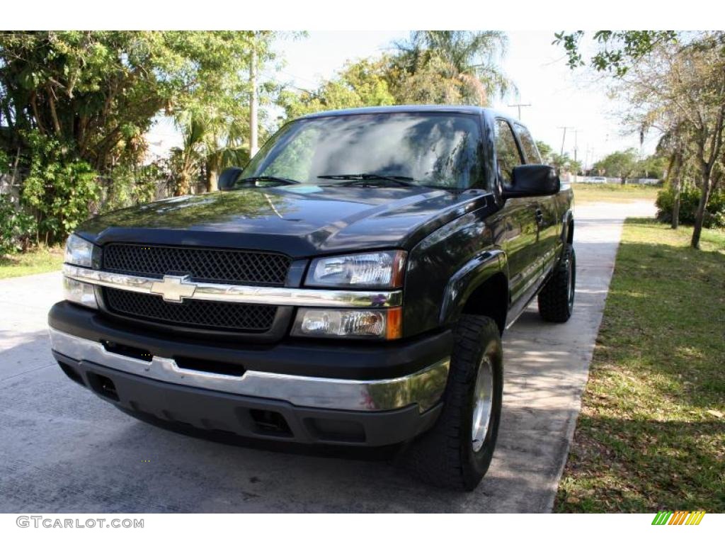 2005 Silverado 1500 LS Extended Cab 4x4 - Dark Gray Metallic / Medium Gray photo #20