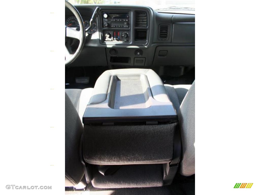 2005 Silverado 1500 LS Extended Cab 4x4 - Dark Gray Metallic / Medium Gray photo #70
