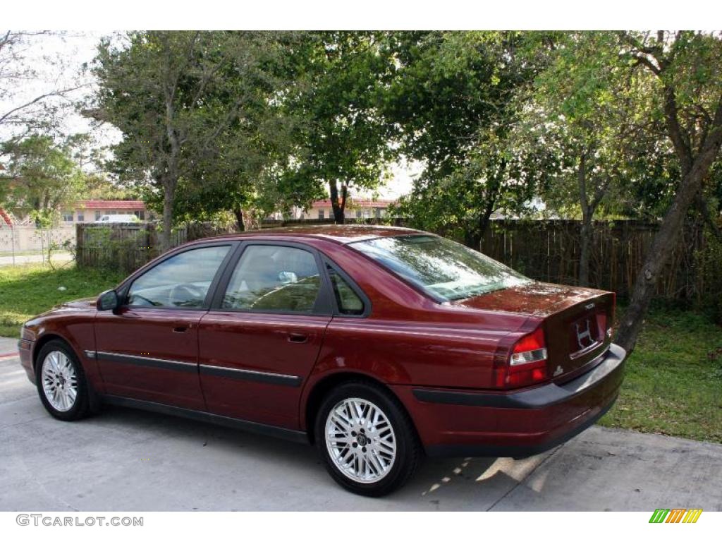 2001 S80 T6 - Venetian Red Metallic / Taupe/Light Taupe photo #5