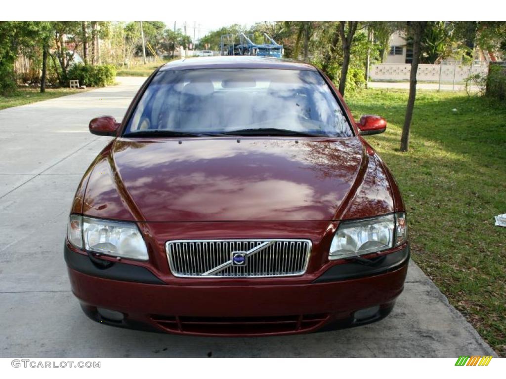 2001 S80 T6 - Venetian Red Metallic / Taupe/Light Taupe photo #16