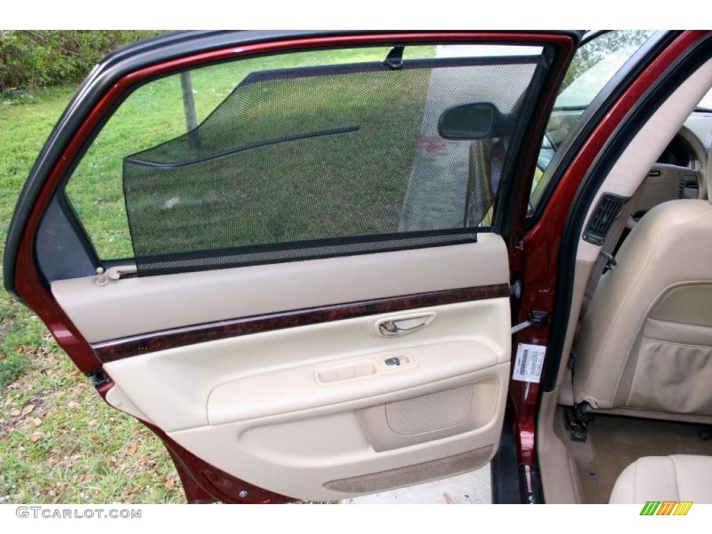 2001 S80 T6 - Venetian Red Metallic / Taupe/Light Taupe photo #33