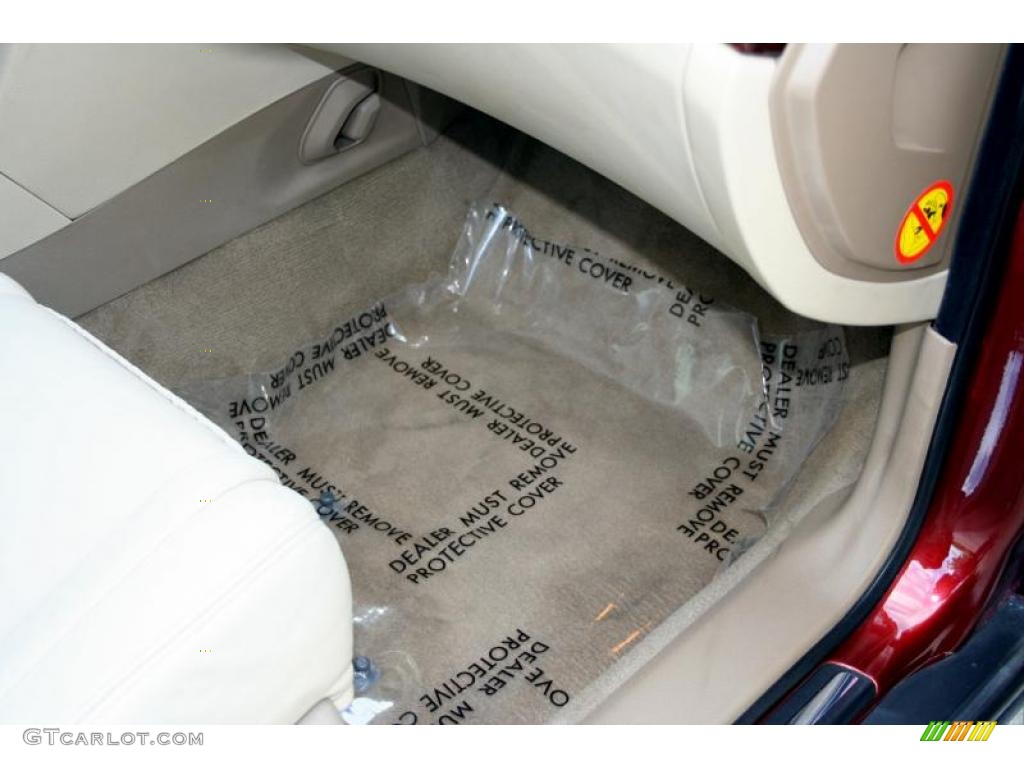 2001 S80 T6 - Venetian Red Metallic / Taupe/Light Taupe photo #36