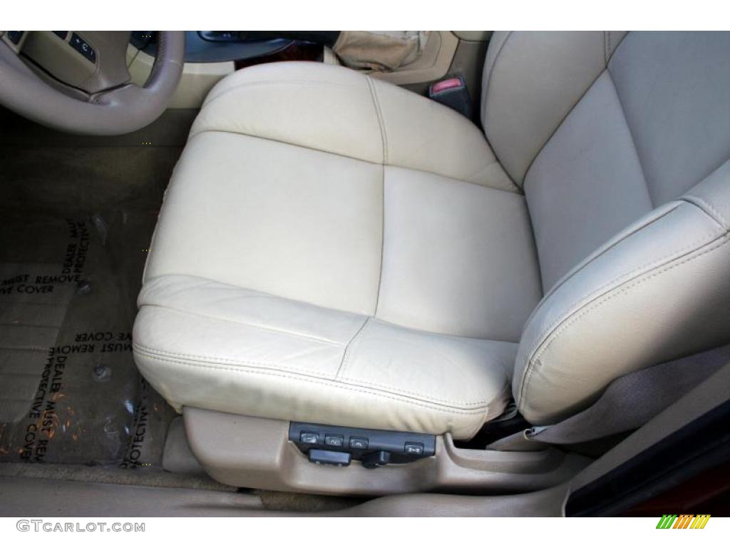 2001 S80 T6 - Venetian Red Metallic / Taupe/Light Taupe photo #37