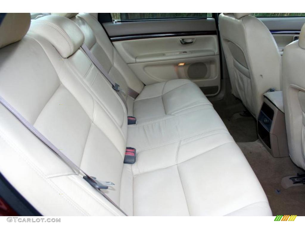 2001 S80 T6 - Venetian Red Metallic / Taupe/Light Taupe photo #46