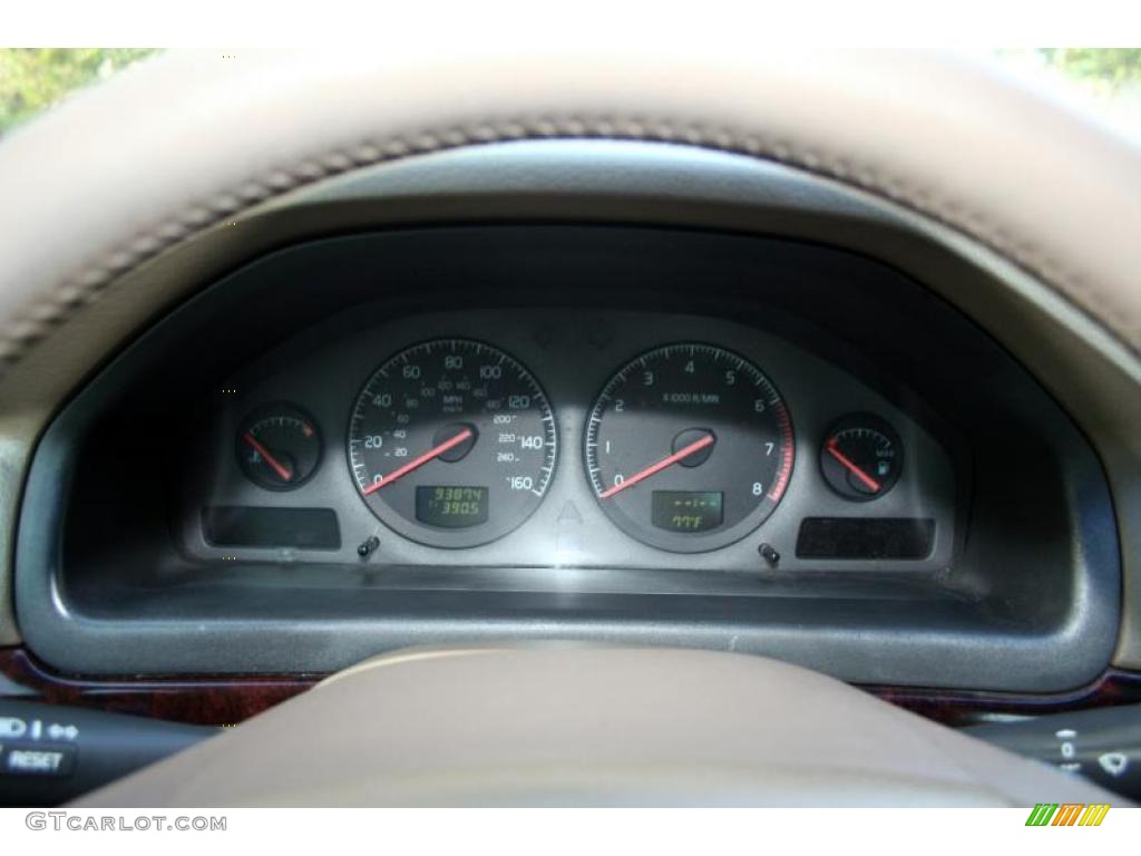 2001 S80 T6 - Venetian Red Metallic / Taupe/Light Taupe photo #64