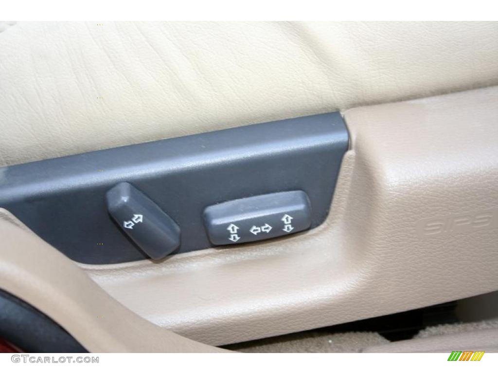 2001 S80 T6 - Venetian Red Metallic / Taupe/Light Taupe photo #84