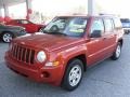 2008 Sunburst Orange Pearl Jeep Patriot Sport  photo #1