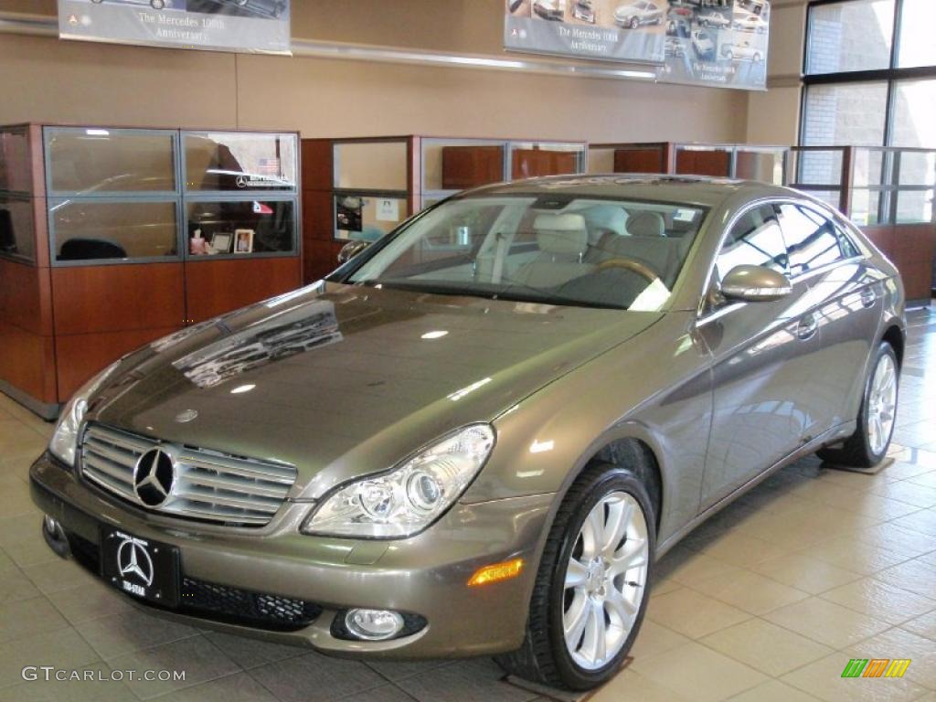 2006 CLS 500 - Indium Grey Metallic / Cashmere Beige photo #1