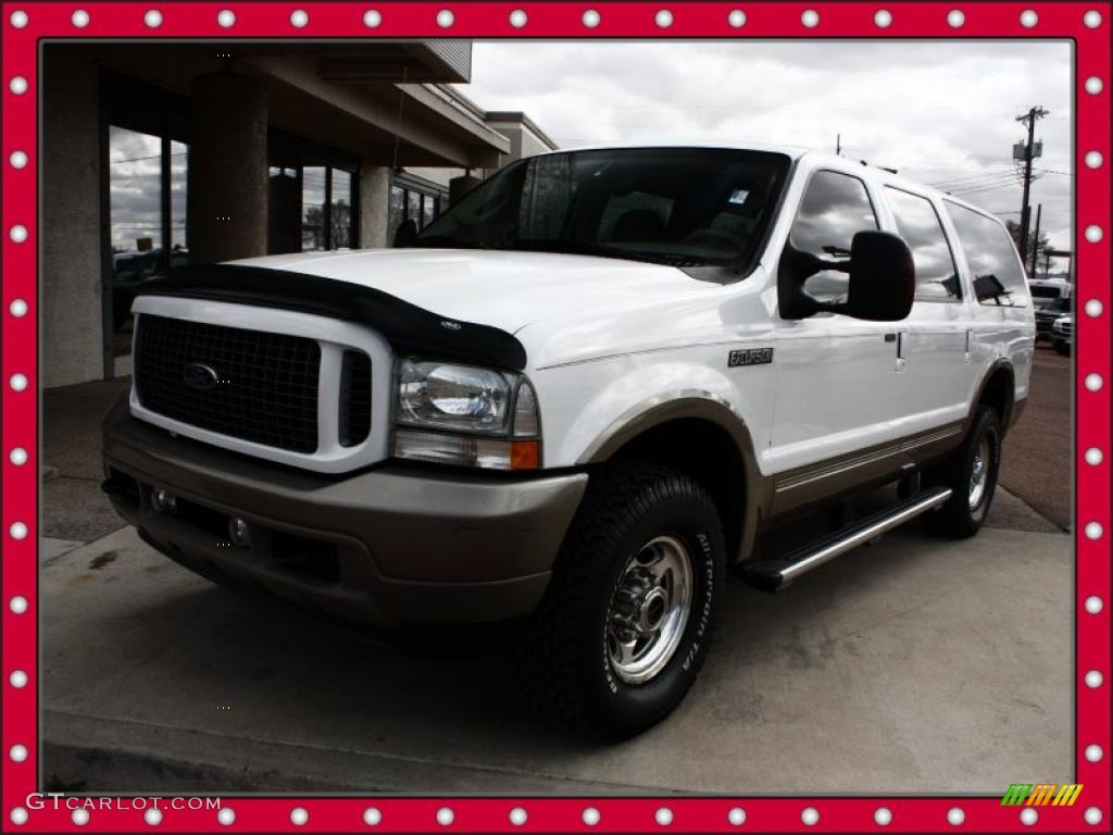 Oxford White Ford Excursion