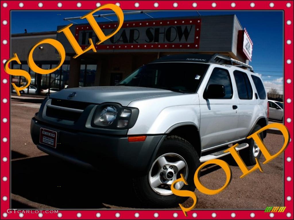 2003 Xterra SE V6 4x4 - Silver Ice Metallic / Gray photo #1