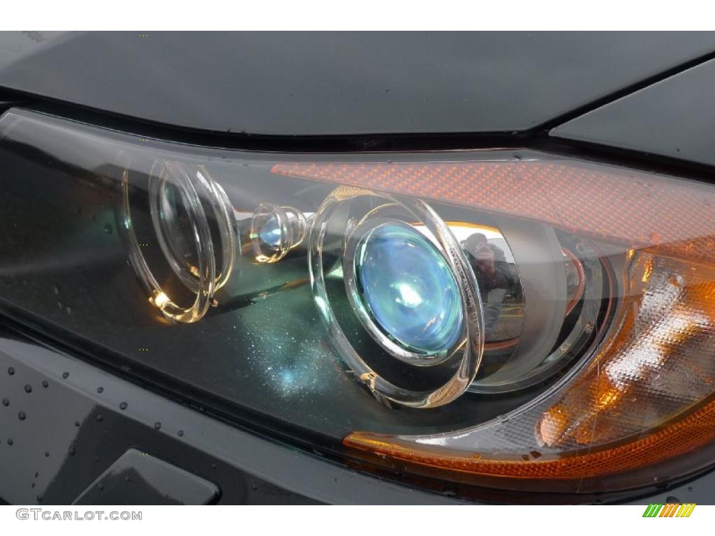 2007 3 Series 328xi Sedan - Black Sapphire Metallic / Grey photo #5