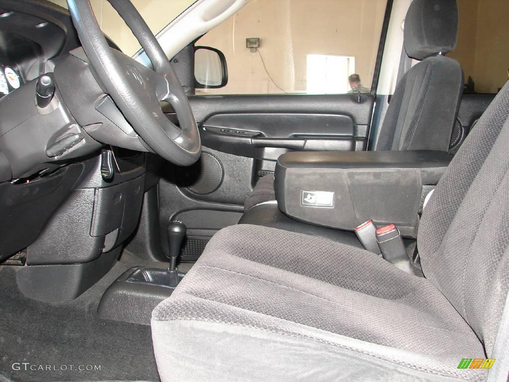 2003 Ram 1500 SLT Quad Cab 4x4 - Graphite Metallic / Dark Slate Gray photo #2