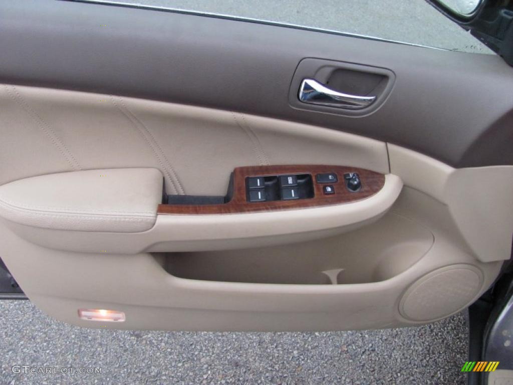 2007 Accord EX-L Sedan - Carbon Bronze Pearl / Ivory photo #14