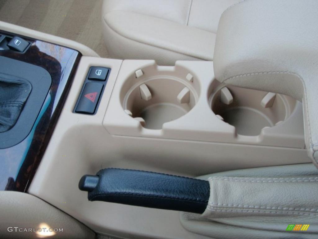 2003 3 Series 325i Convertible - Steel Blue Metallic / Sand photo #39