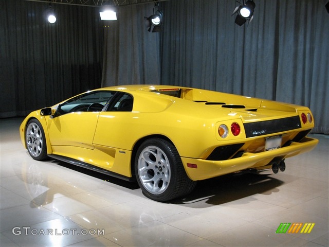 Yellow 2001 Lamborghini Diablo 6.0 Exterior Photo #275247