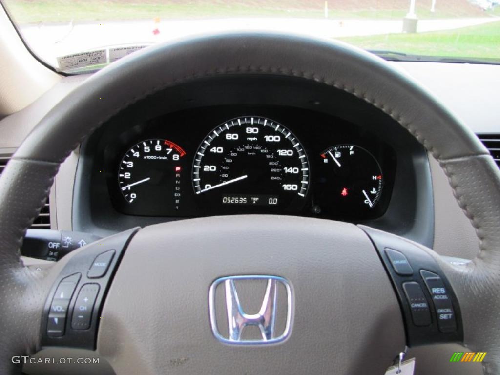 2007 Accord EX-L Sedan - Carbon Bronze Pearl / Ivory photo #17