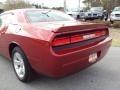 2009 Inferno Red Crystal Pearl Coat Dodge Challenger SE  photo #7