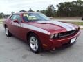 2009 Inferno Red Crystal Pearl Coat Dodge Challenger SE  photo #10