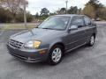 Stormy Gray 2005 Hyundai Accent GLS Coupe