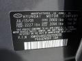 Carbon Gray Metallic - Elantra GLS Sedan Photo No. 46
