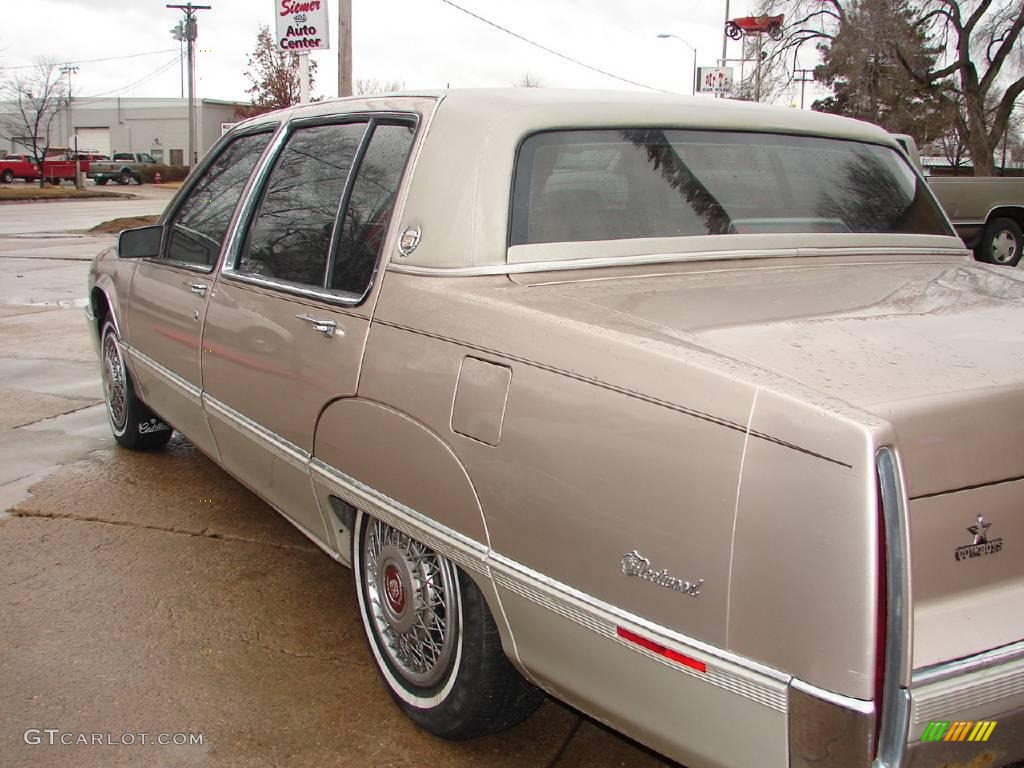 1989 Fleetwood Sedan - Desert Frost Firemist Metallic / Beige photo #4