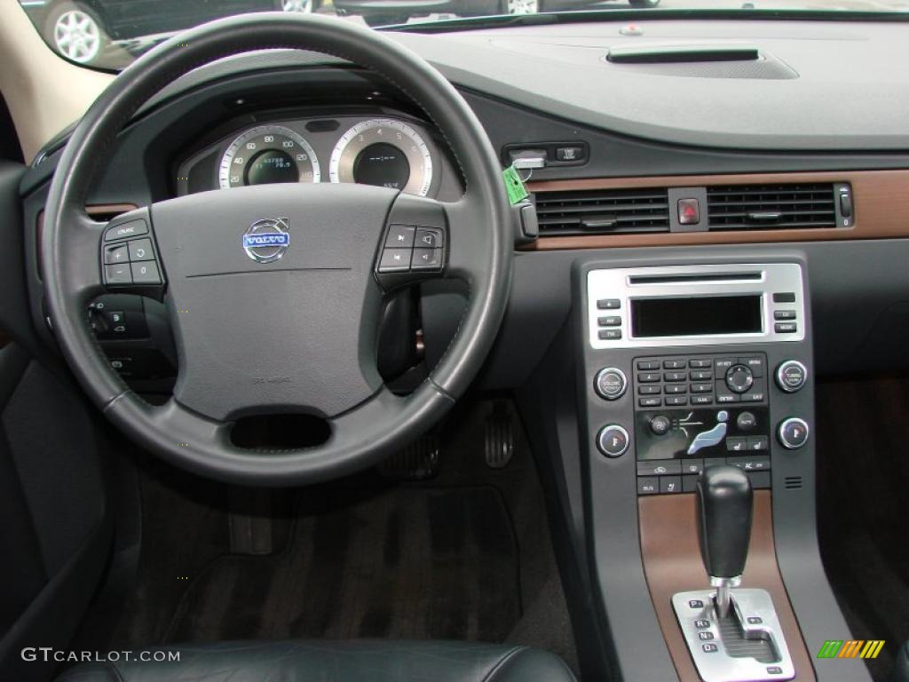 2008 S80 T6 AWD - Titanium Gray Metallic / Anthracite Black photo #9