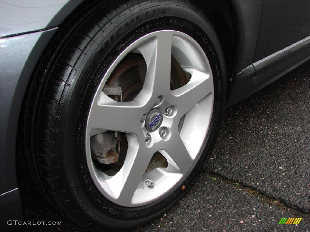 2008 S80 T6 AWD - Titanium Gray Metallic / Anthracite Black photo #13
